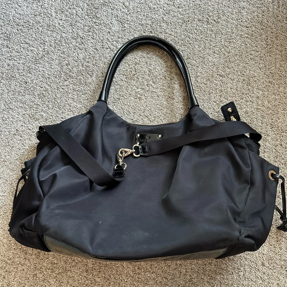 Kate Spade Black Baby Bag